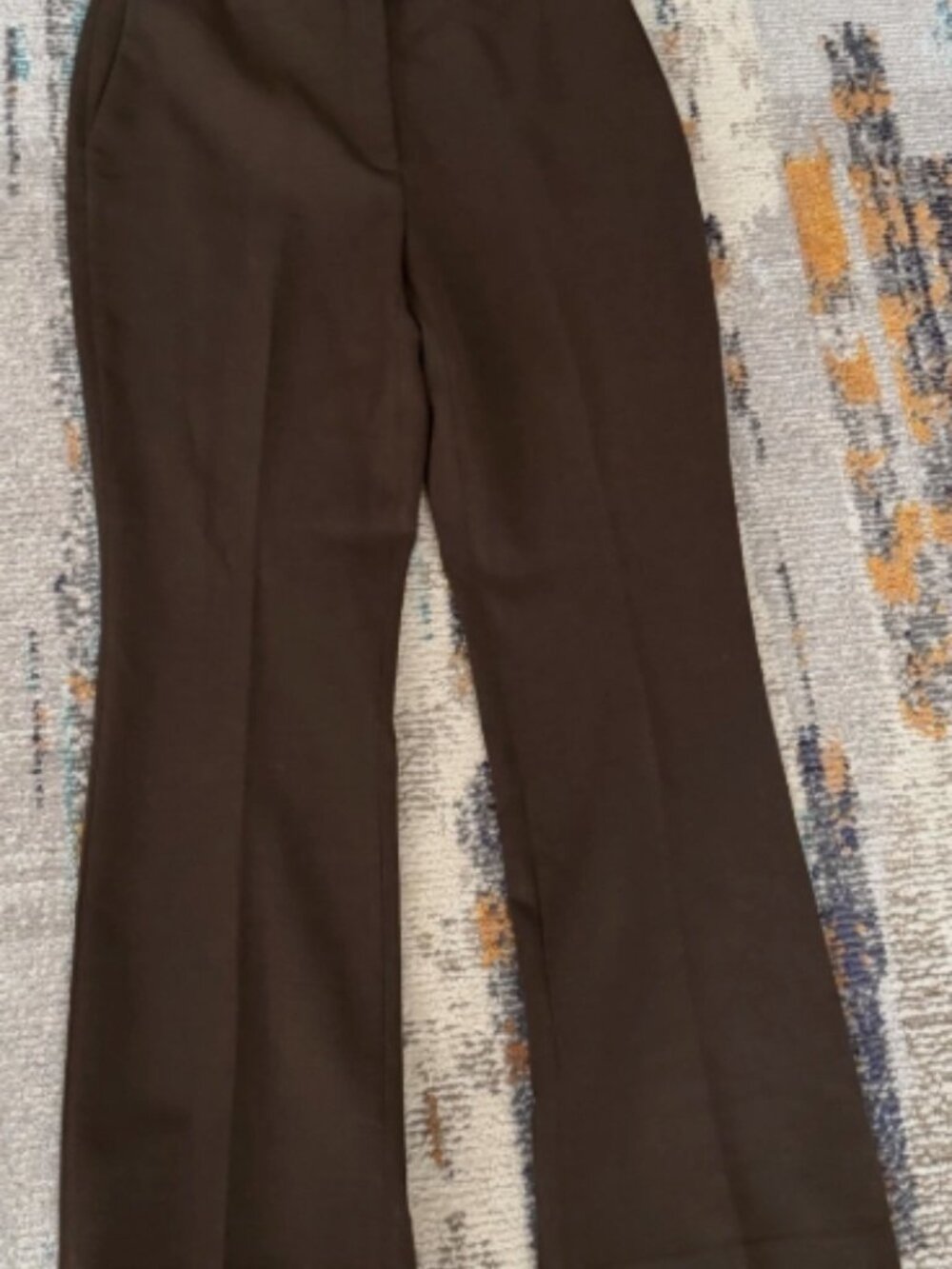Aritzia Babaton Espresso Publish Pant Sz 12